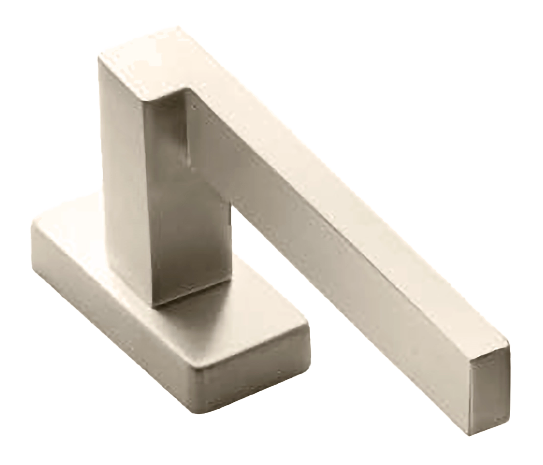 Ручка оконная STONE W1 NIS, цвет - матовый никель фото купить Ставрополь