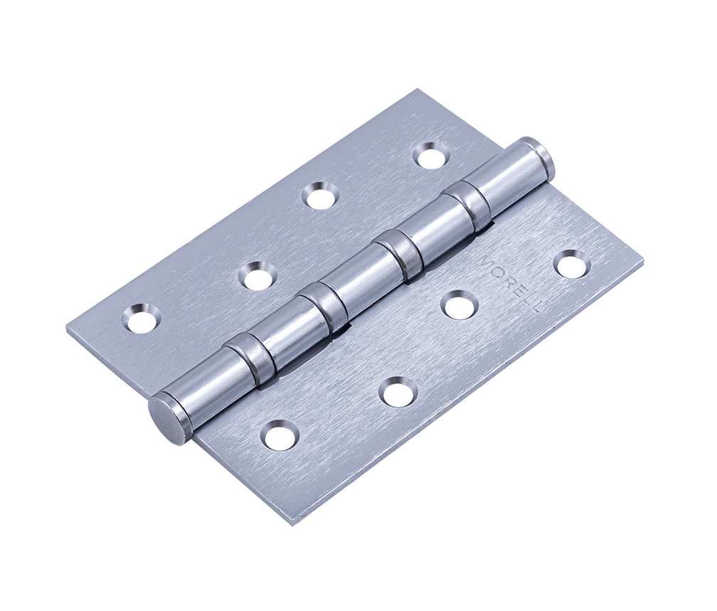 Петля карточная универсальная MSN 100X70X2.5-4BB SSC с подшипником стальная, врезная, цвет суперматовый хром, сталь фото купить в Ставрополе