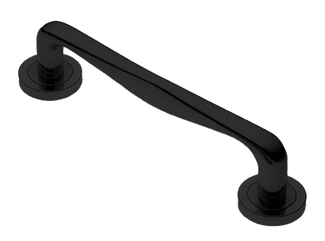 Ручка-скоба PETRA PH NERO, цвет - черный фото купить Ставрополь