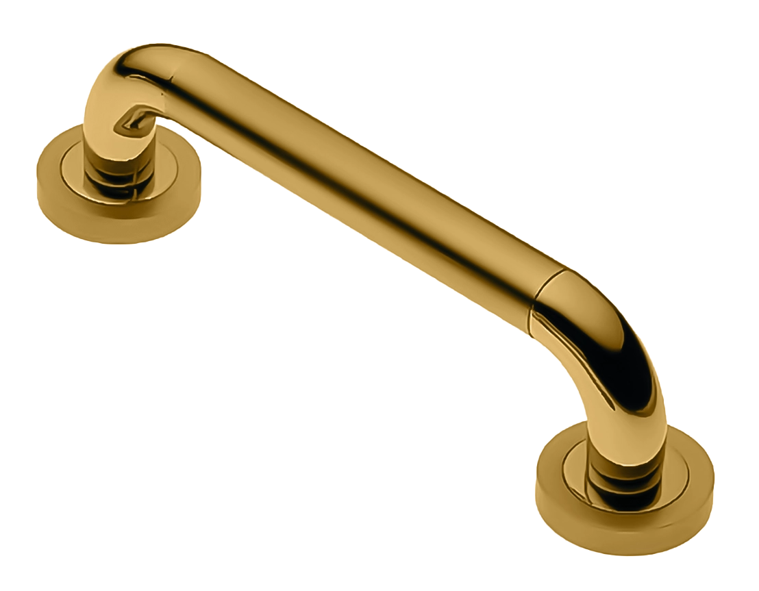 Ручка-скоба GAVANA PH OSA/OTL, цвет - матовое золото/золото фото купить Ставрополь