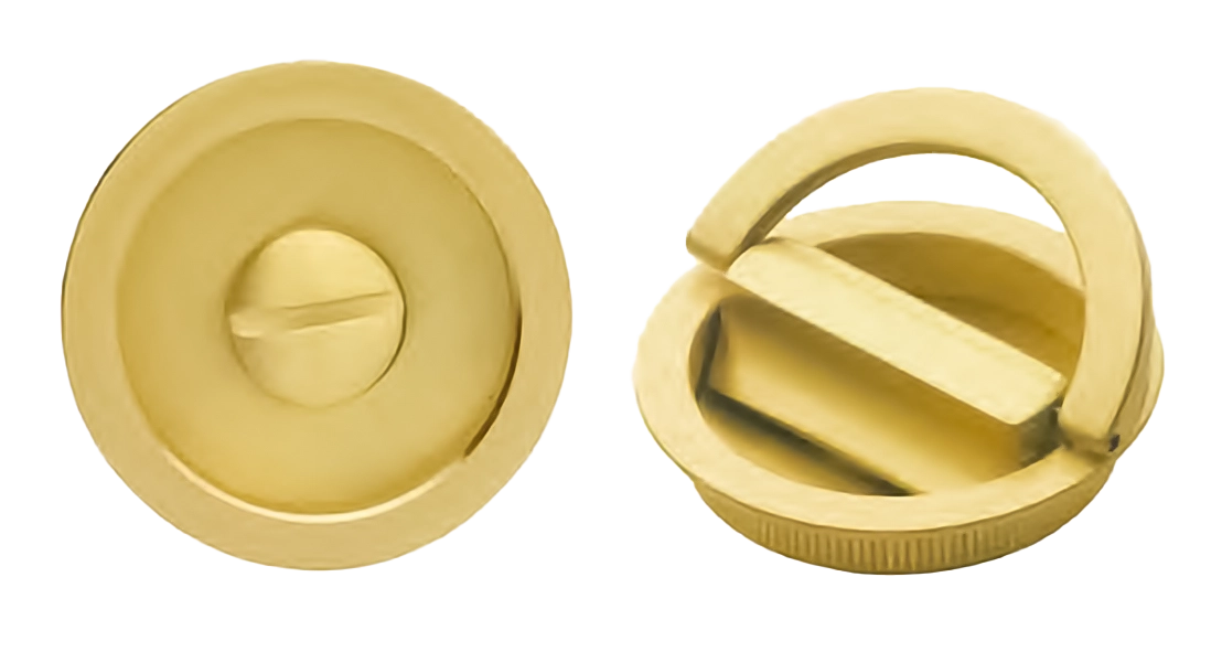 Ручка для раздвижной двери ART.75 CRO с поворотным кольцом, цвет - хром фото купить Ставрополь