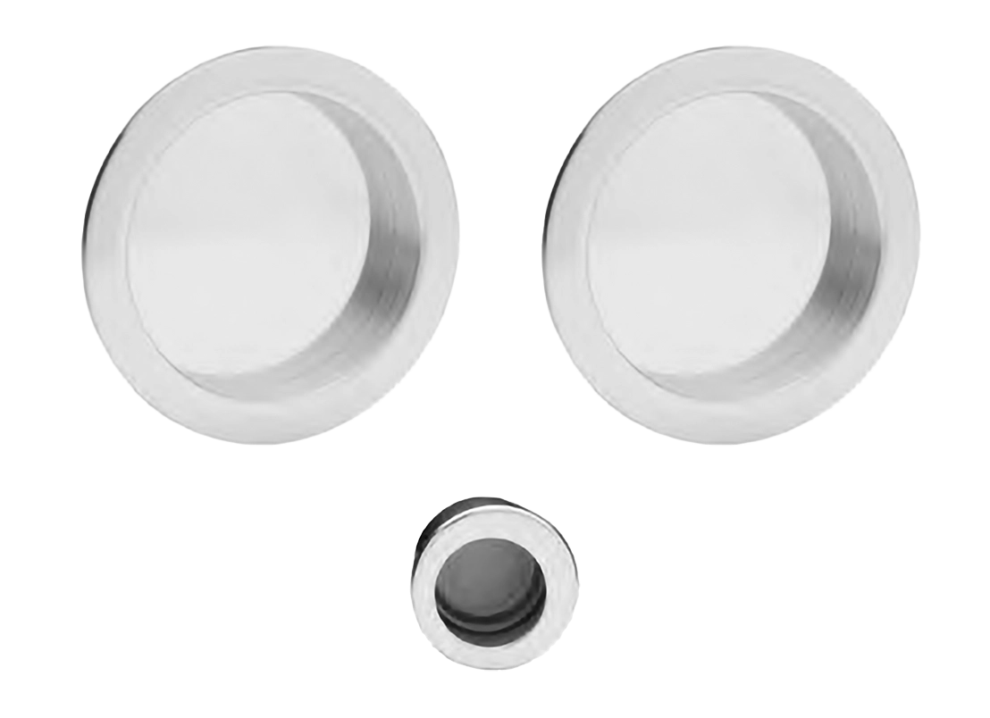 Ручка для раздвижной двери ART.54/A CRO с пальчиковой ручкой, цвет - хром фото купить Ставрополь