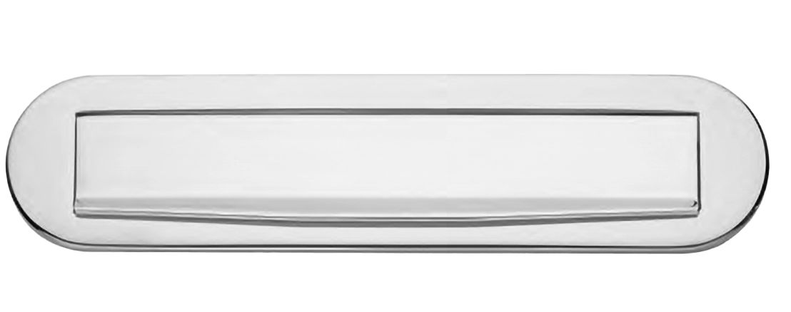 Накладка для почтового ящика ART.910 CRO овальная, цвет - хром фото купить Ставрополь