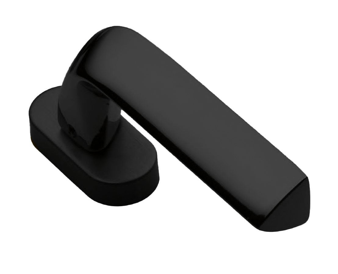 Ручка оконная MATRIX W1 NERO, цвет - черный фото купить Ставрополь