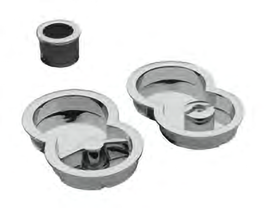 Комплект ручек INFINITY ART.85/A CRO с заверткой для раздвижной двери с торцевой ручкой, цвет - хром фото купить Ставрополь