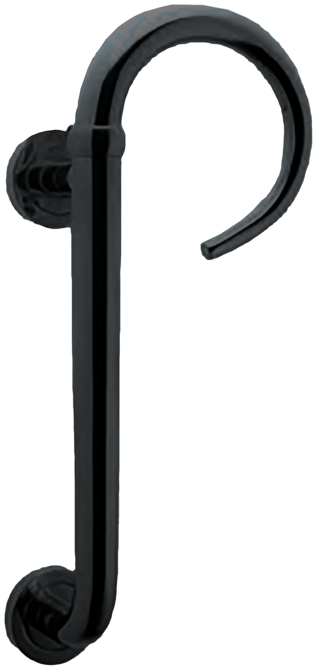 Ручка-скоба LANGOUST PH R NERO, цвет - черный фото купить Ставрополь