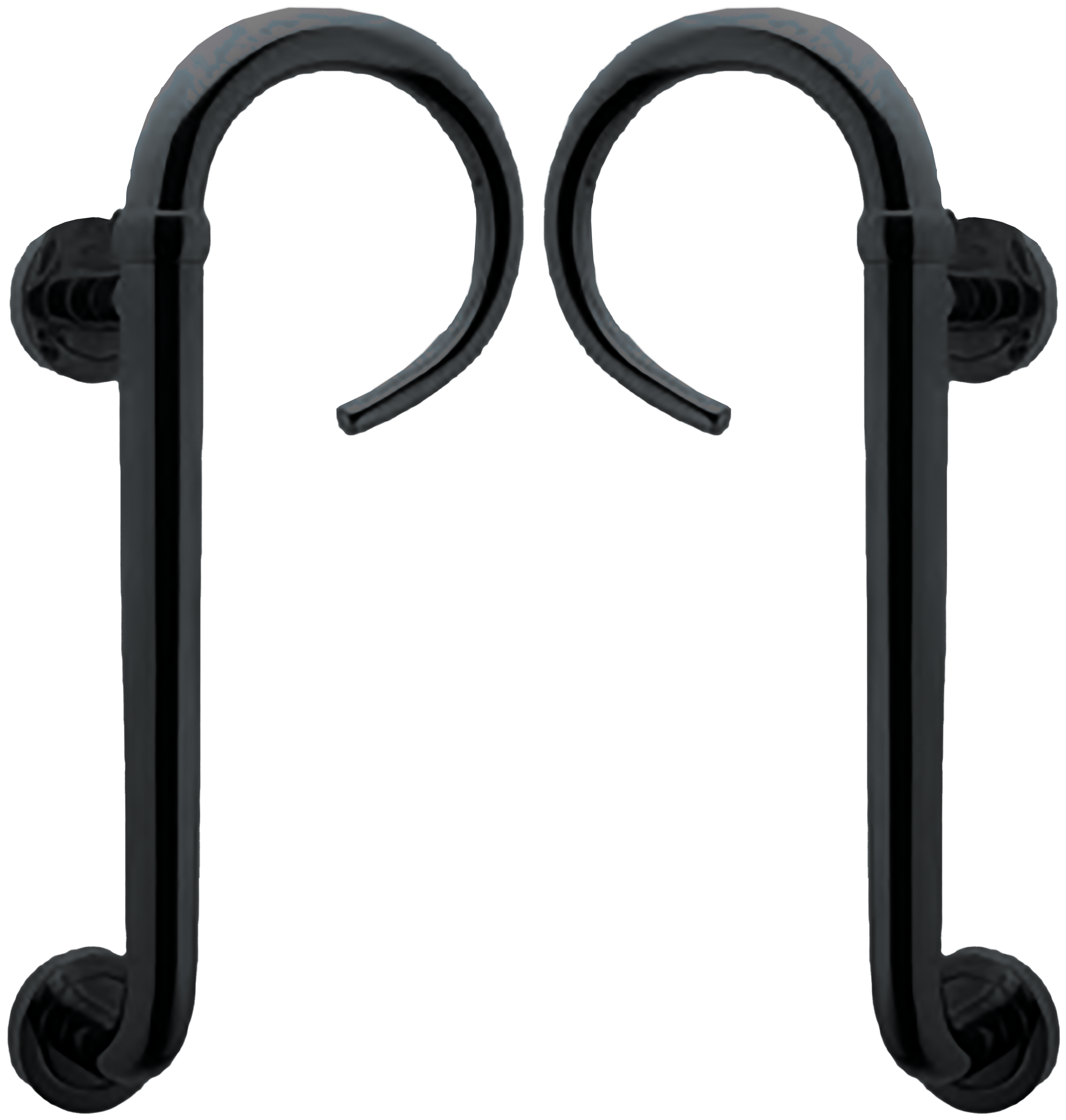 Ручка-скоба LANGOUST PH NERO, цвет - черный фото купить Ставрополь