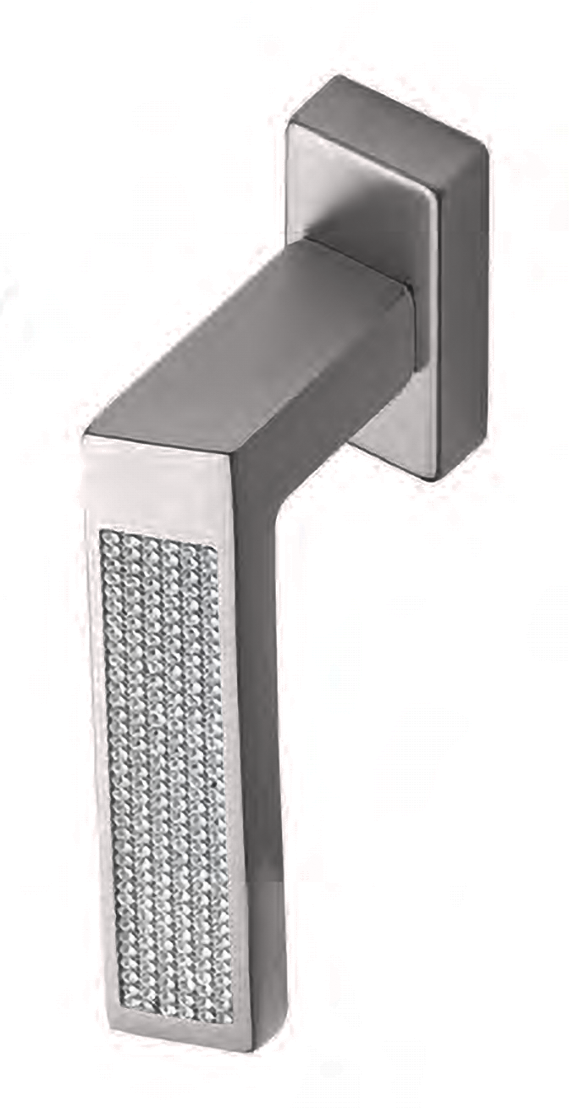 Ручка оконная DOLCE VITA W1 NIN с 4-х позицион. механизмом, цвет черный никель фото купить в Ставрополе