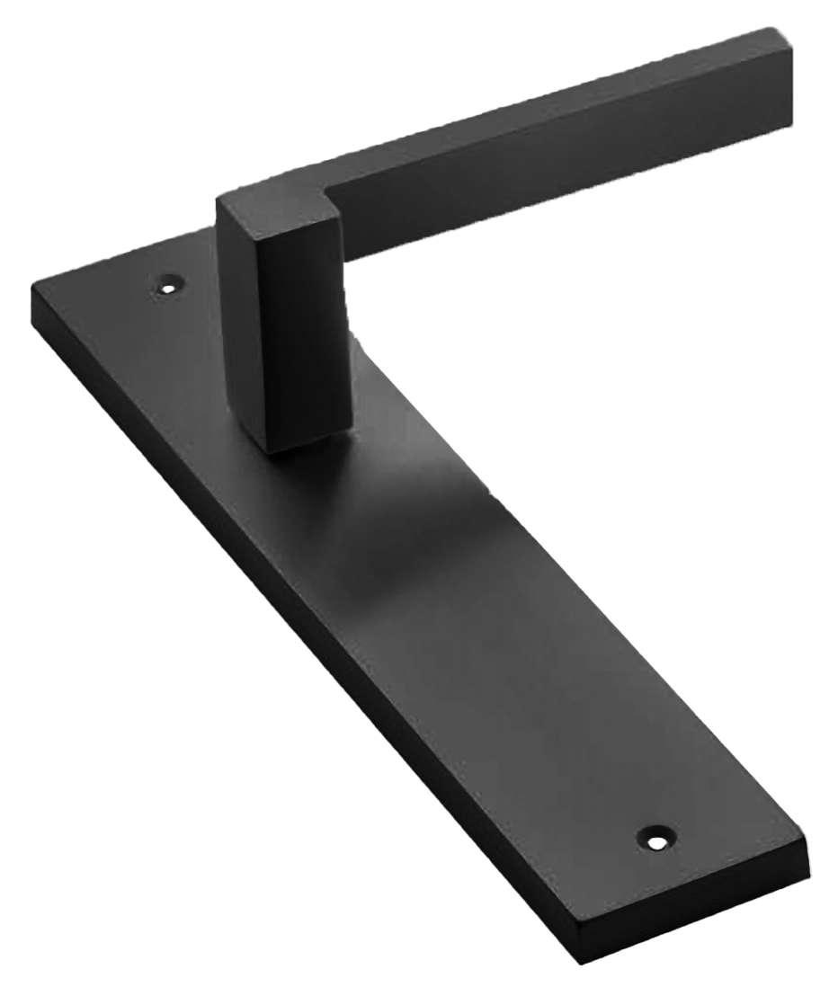 STONE PL NERO, ручка на планке, цвет - черный фото купить в Ставрополе