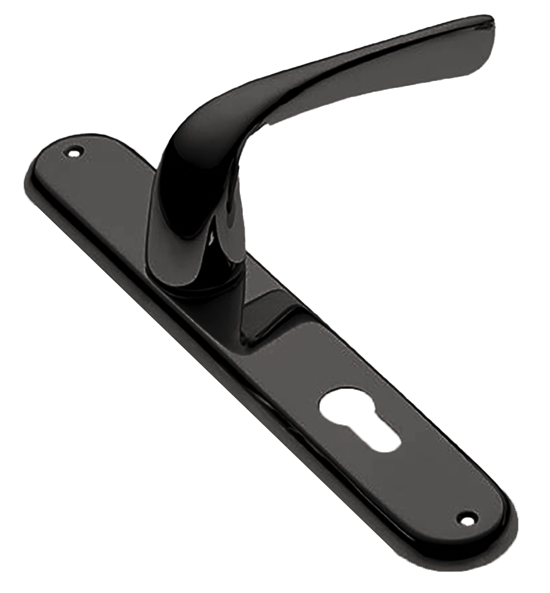 Ручка дверная на планке LE MANS PL NIN, цвет черный никель, латунь фото купить в Ставрополе