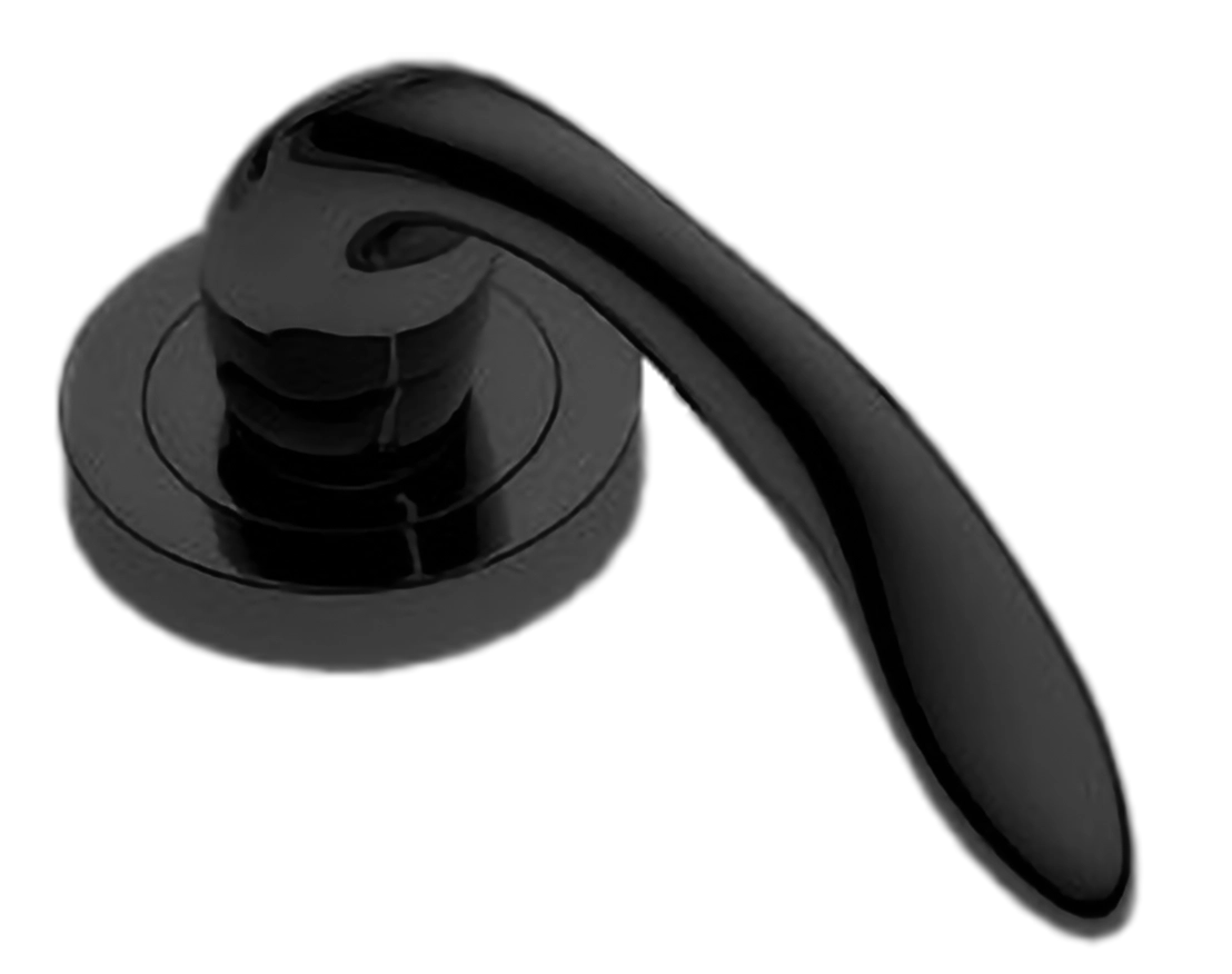 Ручка оконная LEON W1 NERO, цвет - черный фото купить в Ставрополе