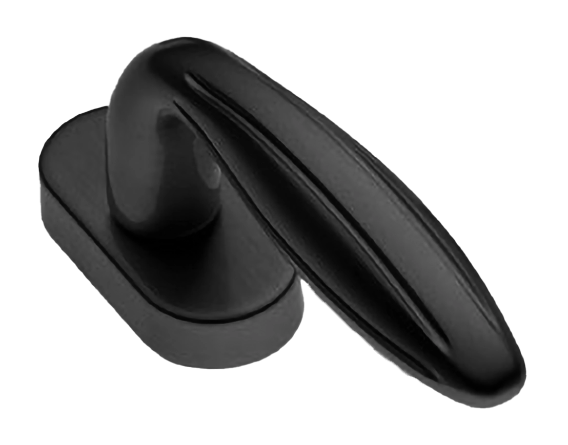 Ручка оконная BUD W1 NERO, цвет - черный фото купить в Ставрополе