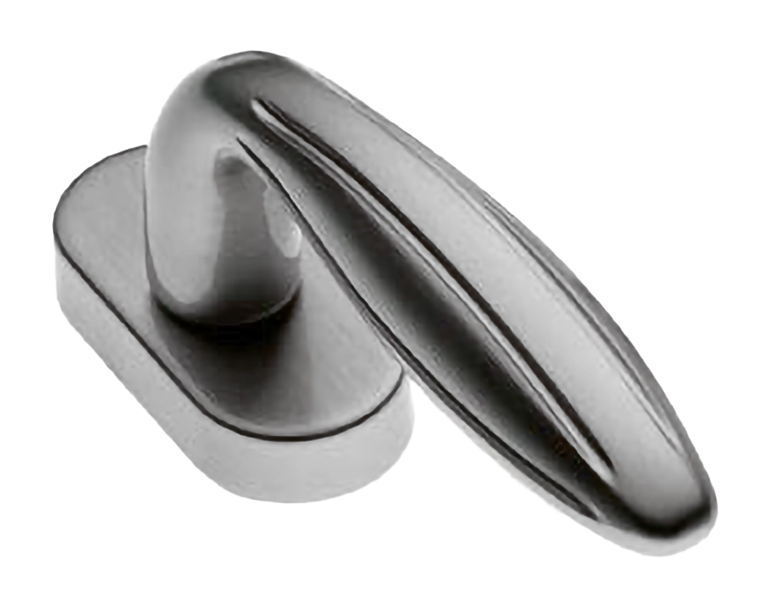 Ручка оконная BUD W1 CSA, цвет - матовый хром фото купить в Ставрополе