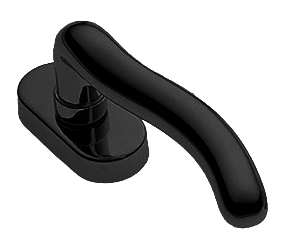 Ручка оконная SNAKE W1 NERO, цвет - черный фото купить в Ставрополе