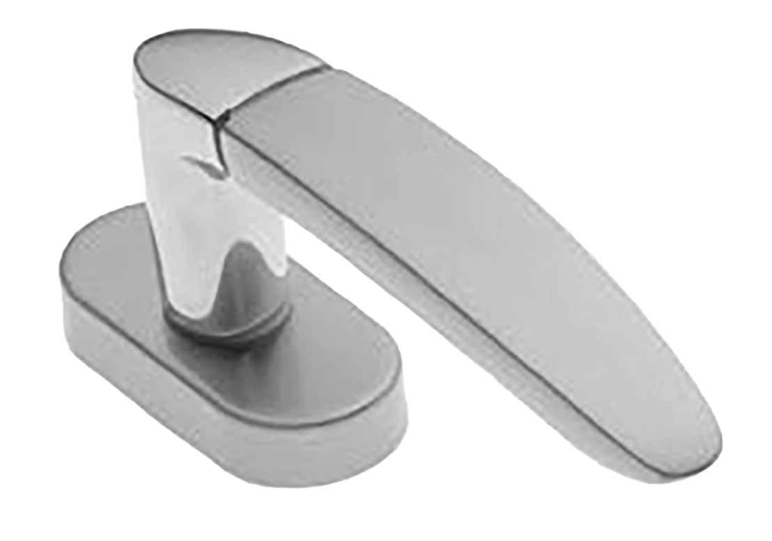 Ручка оконная SAIL W1 CSA/CRO, цвет - матовый хром/хром фото купить в Ставрополе