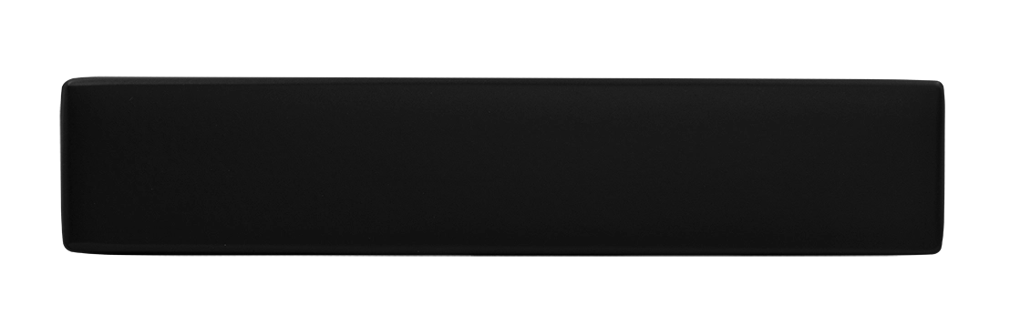 Ручка дверная SHUTTLE NERO-ST цвет черный soft-touch, ЦАМ фото купить в Ставрополе