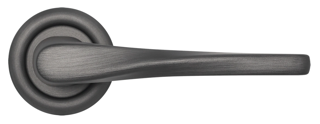 Ручка дверная THE OLYMPICS R7 SST на круглой розетке, цвет Летняя гроза/Summer Storm фото купить в Ставрополе