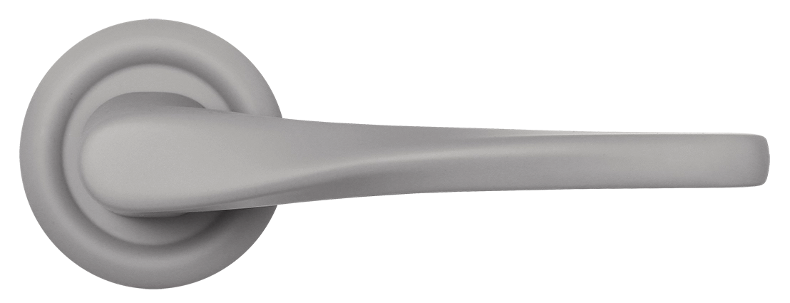 Ручка дверная THE OLYMPICS R7 SMI на круглой розетке, цвет Весенняя дымка/Spring Mist фото купить в Ставрополе