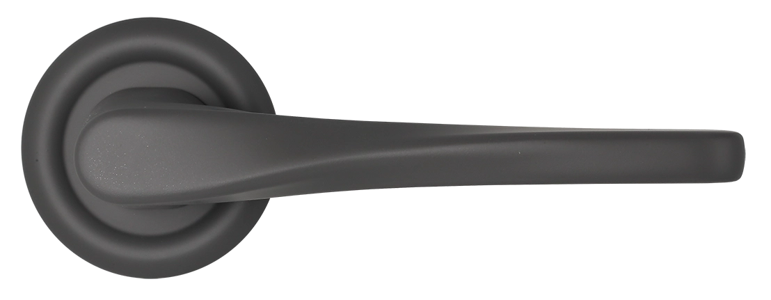 Ручка дверная THE OLYMPICS R7 SSW на круглой розетке, цвет Стокгольмский снегопад/Stockholm Snowfall фото купить в Ставрополе