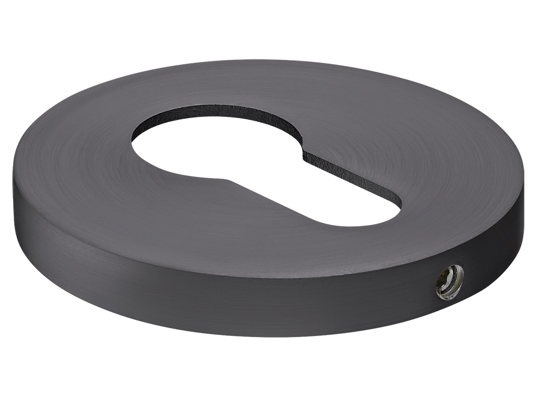 Накладка на замок MH-KH-R6 GR на круглой розетке, цвет матовый графит фото купить Ставрополь