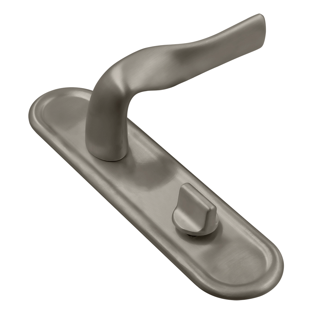 Ручка дверная LVB PLR WC SMI на планке под сантехническую завертку, цвет Весенняя дымка/Spring Mist фото купить Ставрополь