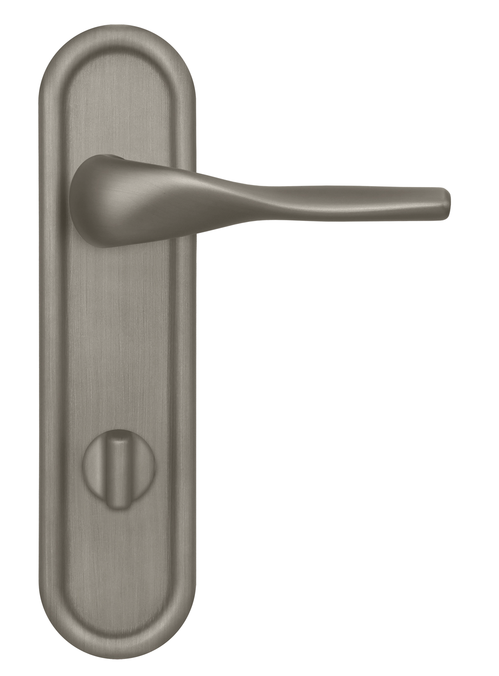 Ручка дверная LVB PLR WC SMI на планке под сантехническую завертку, цвет Весенняя дымка/Spring Mist фото купить в Ставрополе