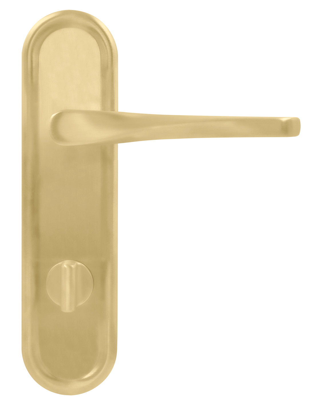 Ручка дверная THE OLYMPICS PLR WC AH на планке под сантехническую завертку, цвет Осенний мёд/Autumn Honey фото купить в Ставрополе