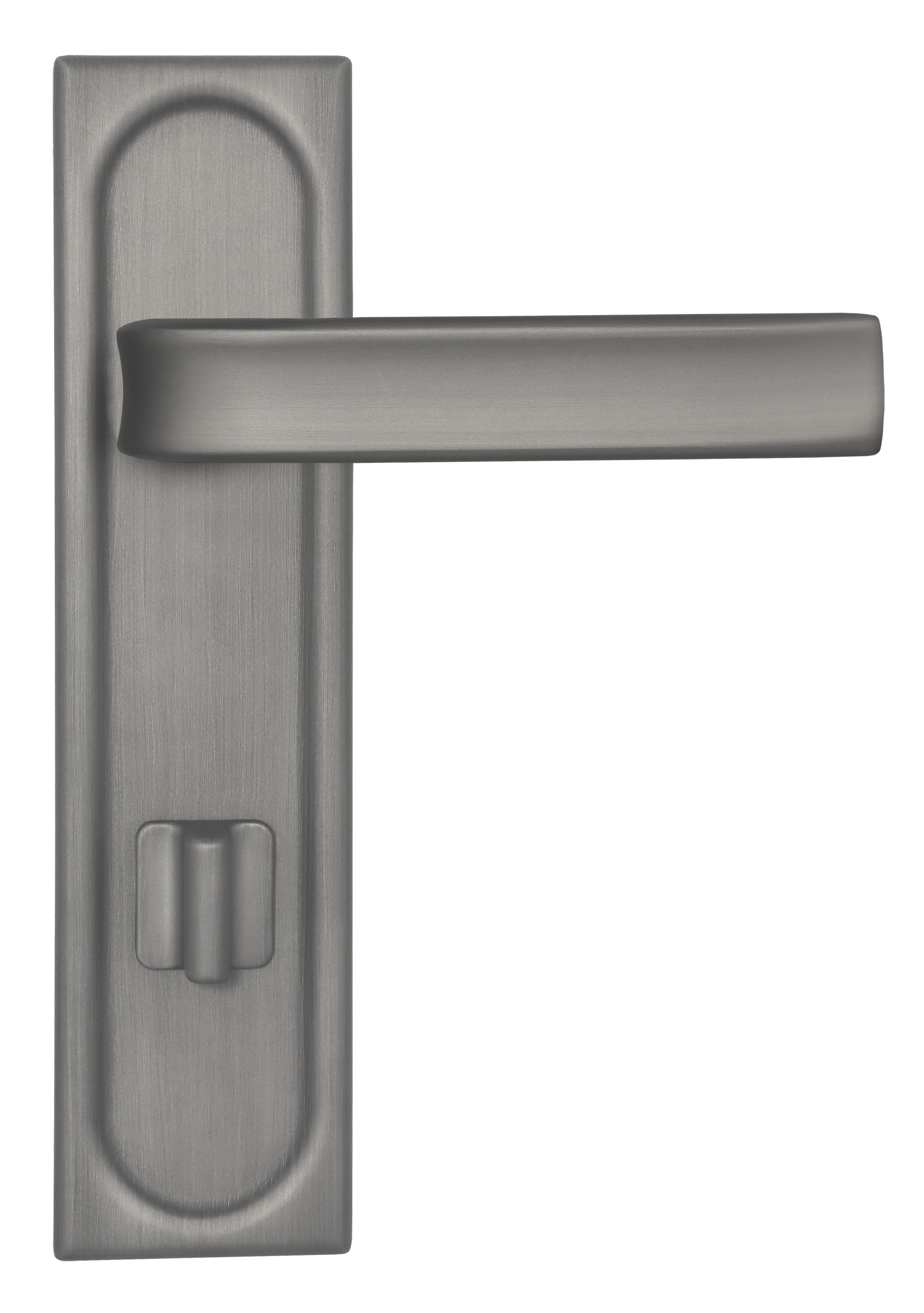 Ручка дверная THE BUS STATION PLS WC WF на планке под сантехническую завертку, цвет Зимняя стужа/Winter Frost фото купить в Ставрополе