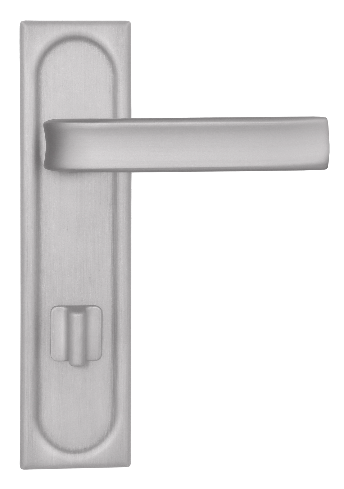 Ручка дверная THE BUS STATION PLS WC SSW на планке под сантехническую завертку, цвет Стокгольмский снегопад/Stockholm Snowfall фото купить в Ставрополе