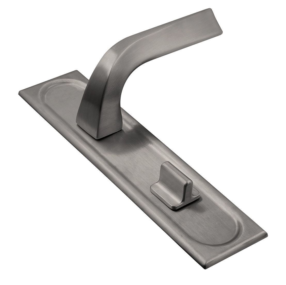 Ручка дверная WD CONCERT HALL PLS WC WF на планке под сантехническую завертку, цвет Зимняя стужа/Winter Frost фото купить Ставрополь