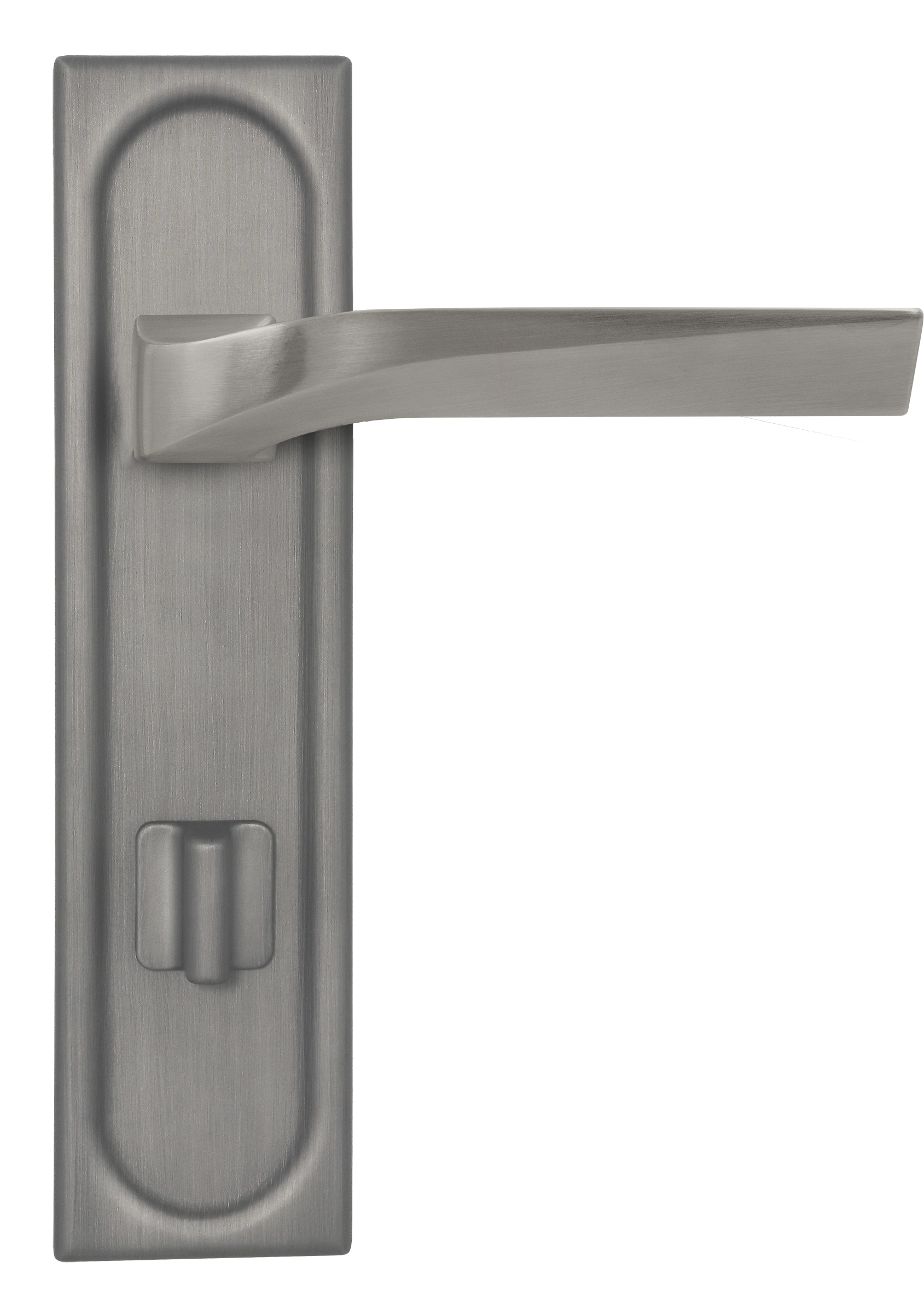 Ручка дверная WD CONCERT HALL PLS WC WF на планке под сантехническую завертку, цвет Зимняя стужа/Winter Frost фото купить в Ставрополе