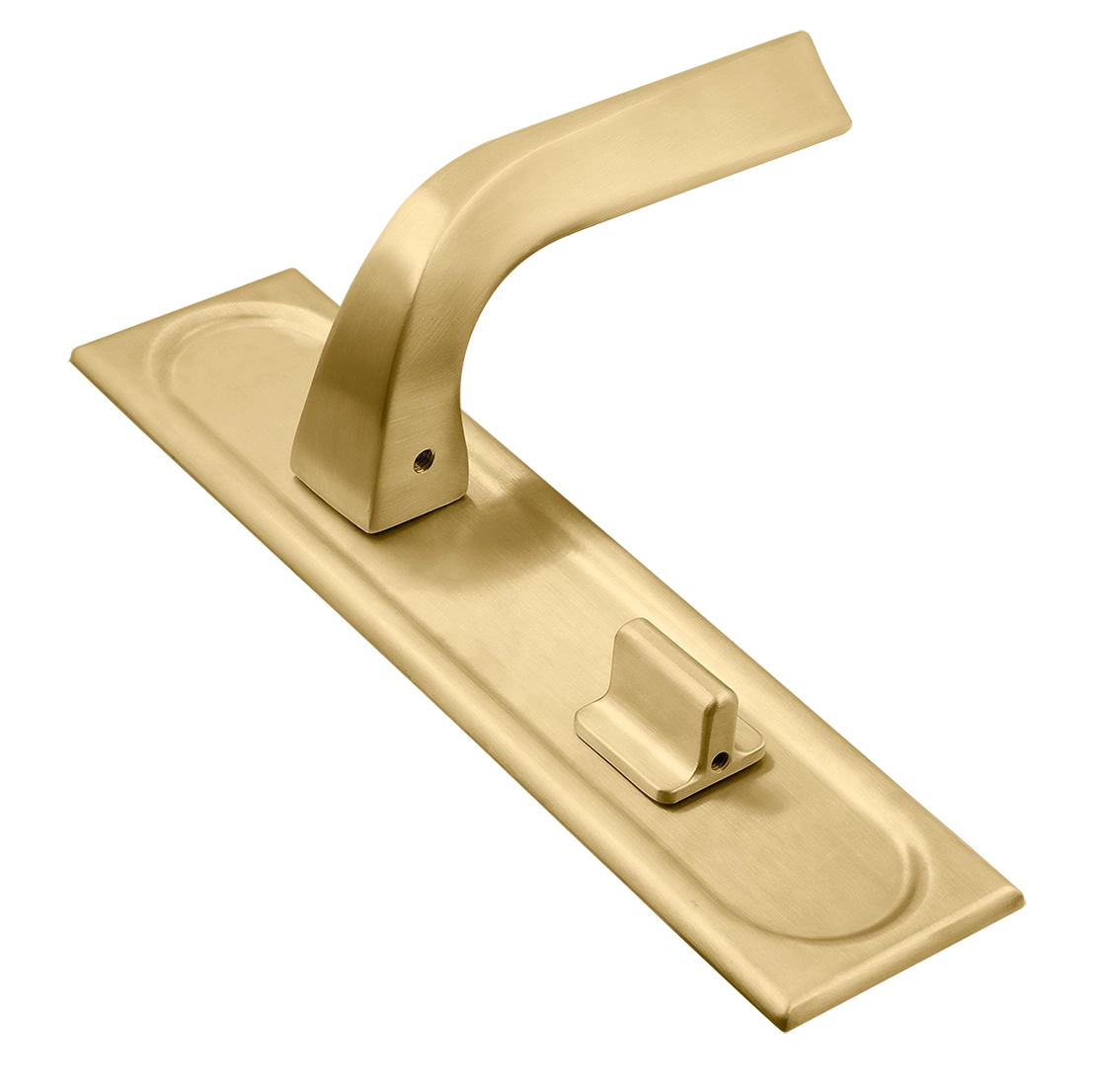 Ручка дверная WD CONCERT HALL PLS WC AH на планке под сантехническую завертку, цвет Осенний мёд/Autumn Honey фото купить Ставрополь