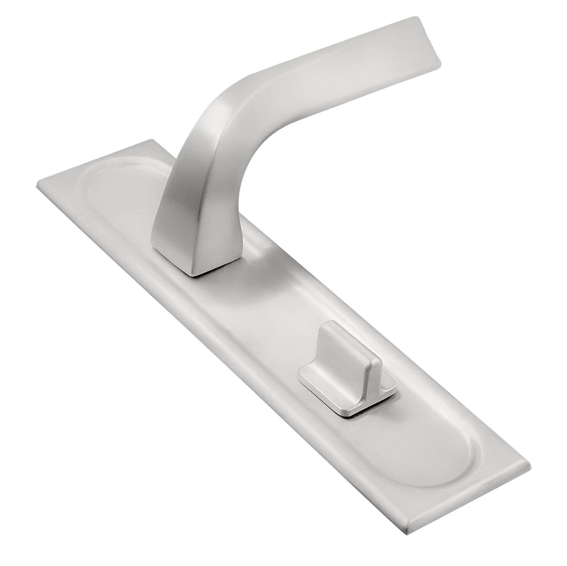 Ручка дверная WD CONCERT HALL PLS WC SSW на планке под сантехническую завертку, цвет Стокгольмский снегопад/Stockholm Snowfall фото купить Ставрополь