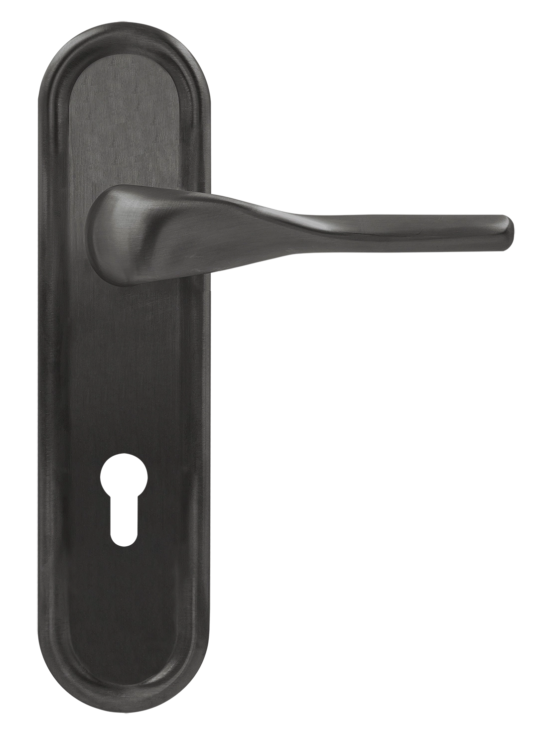 Ручка дверная LVB PLR KH SST на планке под ключевой цилиндр, цвет Летняя гроза/Summer Storm фото купить Ставрополь