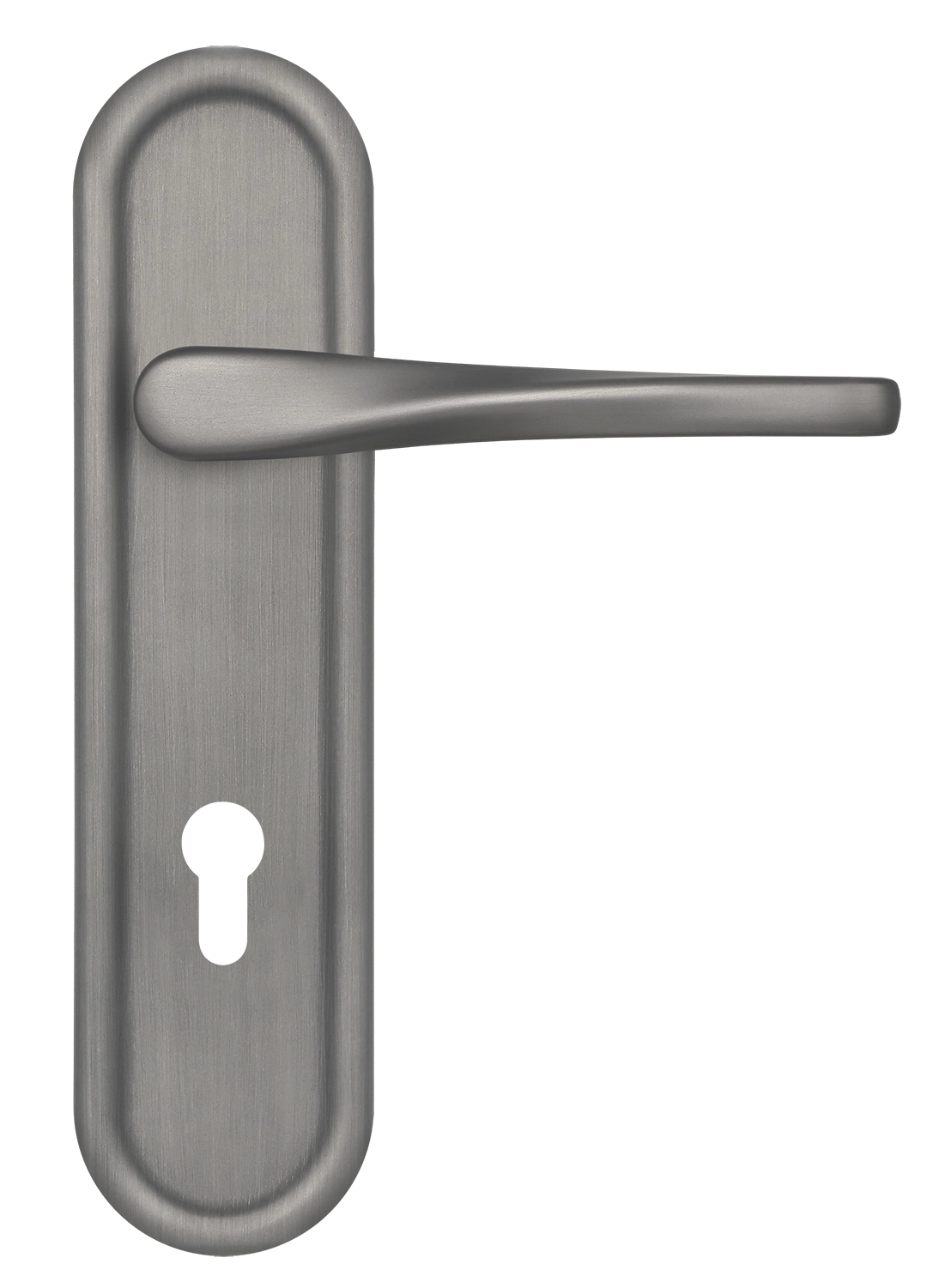 Ручка дверная THE OLYMPICS PLR KH WF на планке под ключевой цилиндр, цвет Зимняя стужа/Winter Frost фото купить Ставрополь