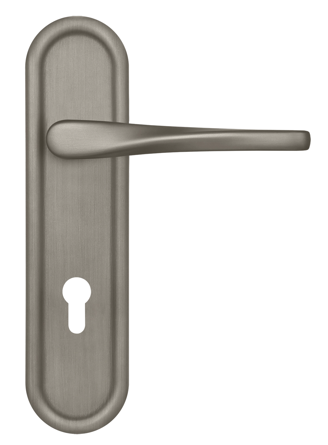 Ручка дверная THE OLYMPICS PLR KH SMI на планке под ключевой цилиндр, цвет Весенняя дымка/Spring Mist фото купить Ставрополь