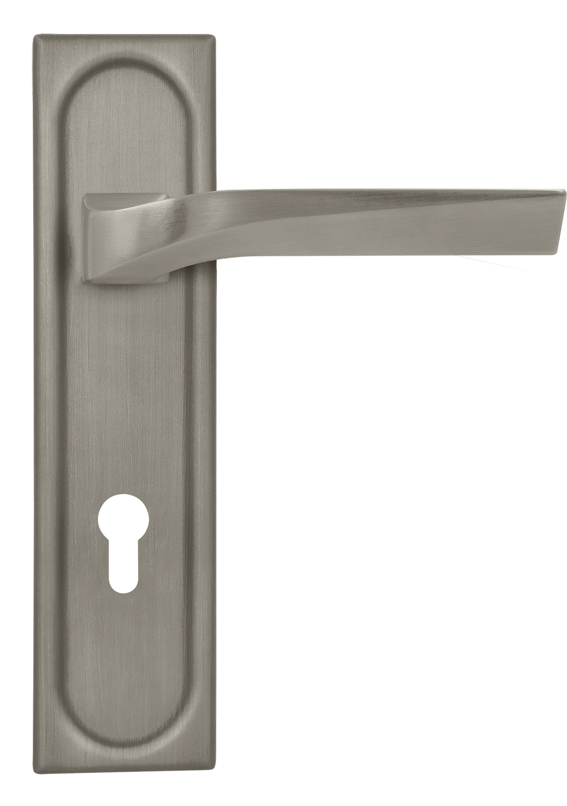 Ручка дверная WD CONCERT HALL PLS KH SMI на планке под ключевой цилиндр, цвет Весенняя дымка/Spring Mist фото купить Ставрополь