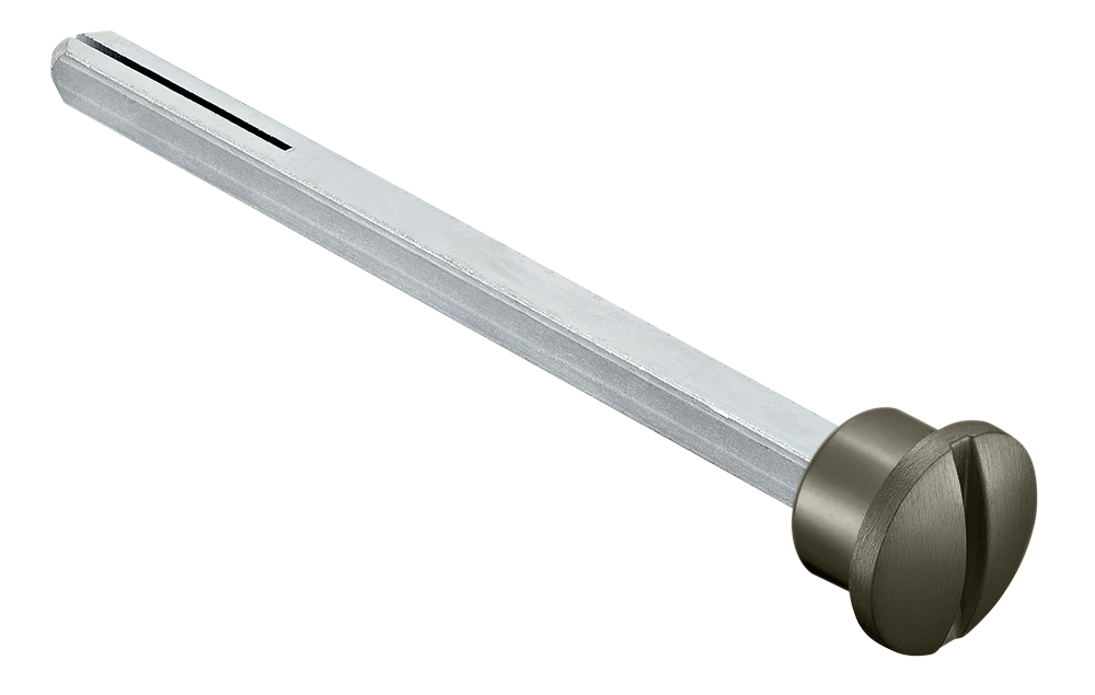Четырехгранник LUX-SPINDLE-WC 110 ANT 110мм с кнопкой, цвет антрацит фото купить Ставрополь