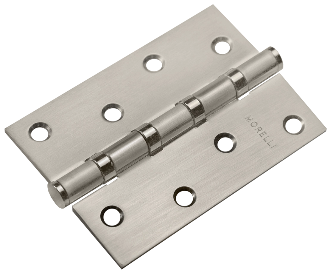 Петля карточная универсальная MSN 100X70X2.5-4BB MSN с подшипником стальная, врезная, цвет матовый сатинированный никель, сталь фото купить Ставрополь