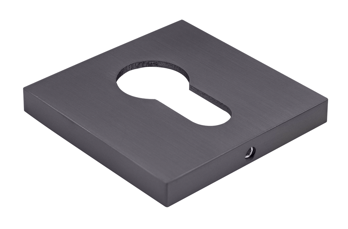 Накладка на замок MH-KH-S6 GR под евроцилиндр, цвет graphite фото купить Ставрополь