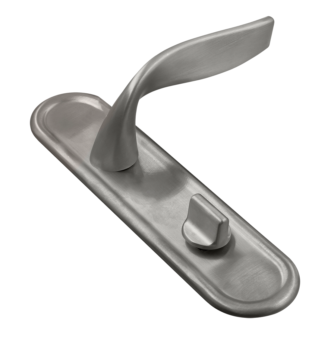 Ручка дверная SKYSCRAPER PLR WF на планке, цвет Зимняя стужа/Winter Frost фото купить Ставрополь