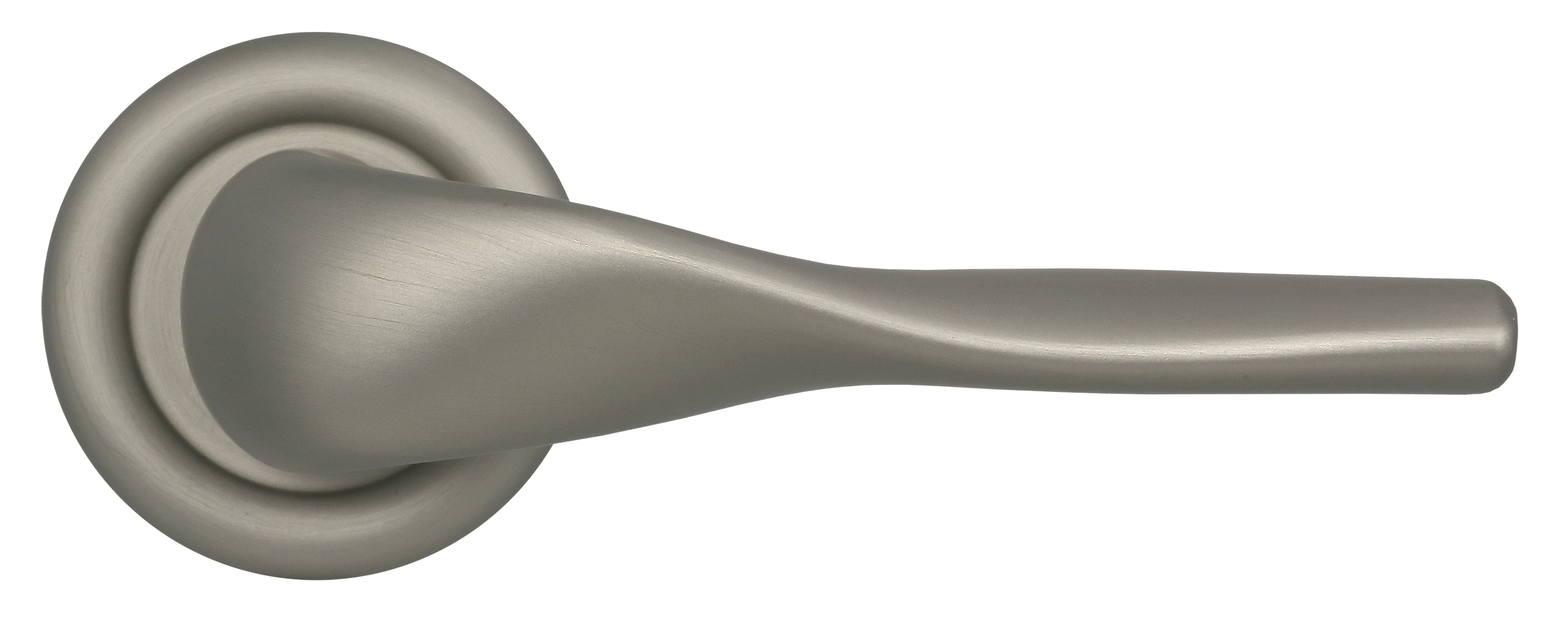 Ручка дверная LVB R7 SMI на круглой розетке, цвет Весенняя дымка/Spring Mist фото купить в Ставрополе