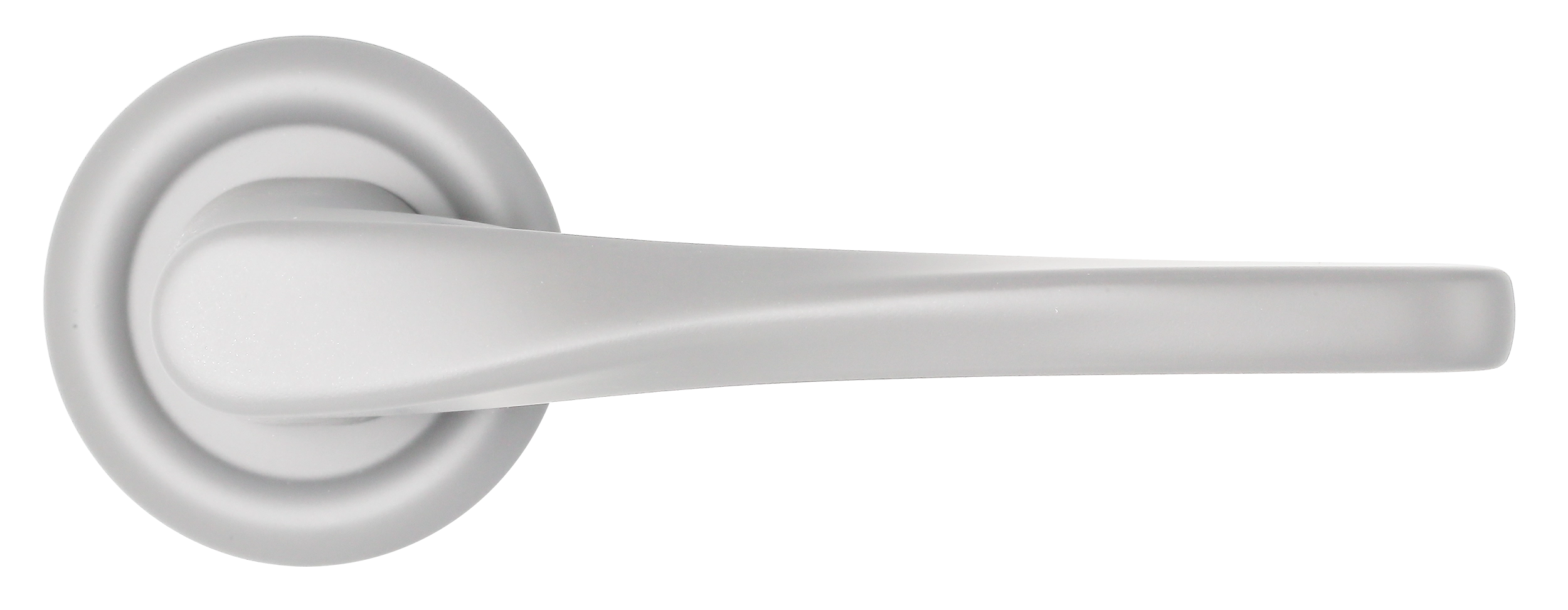 Ручка дверная THE OLYMPICS R7 SSW на круглой розетке, цвет Стокгольмский снегопад/Stockholm Snowfall фото купить в Ставрополе