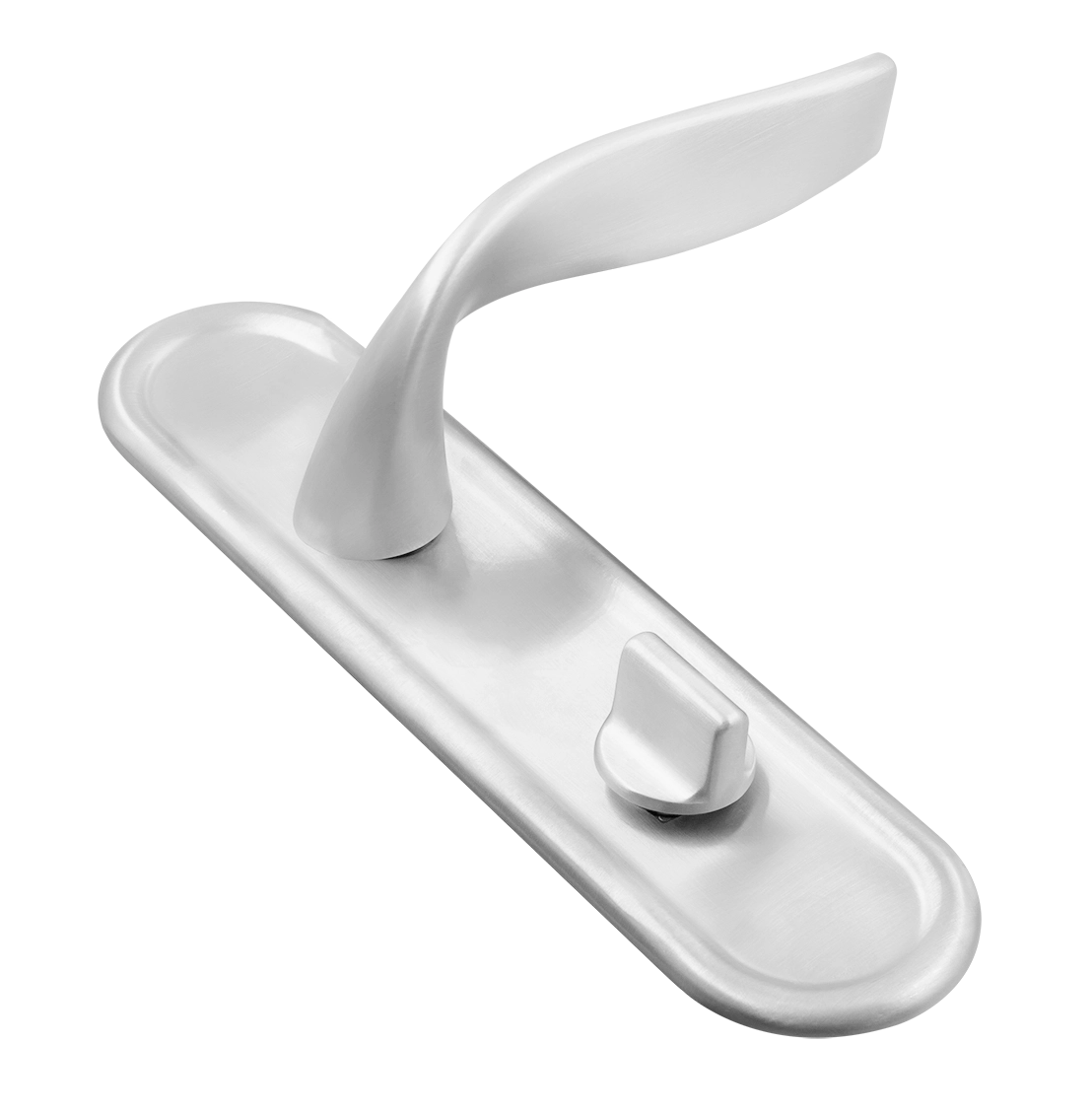 Ручка дверная SKYSCRAPER PLR SSW на планке, цвет Стокгольмский снегопад/Stockholm Snowfall фото купить Ставрополь