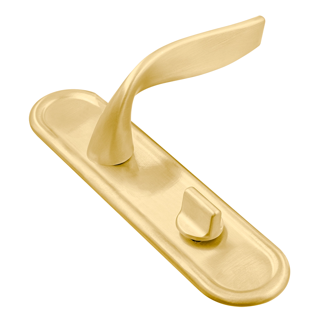 Ручка дверная SKYSCRAPER PLR AH на планке, цвет Осенний мёд/Autumn Honey фото купить Ставрополь