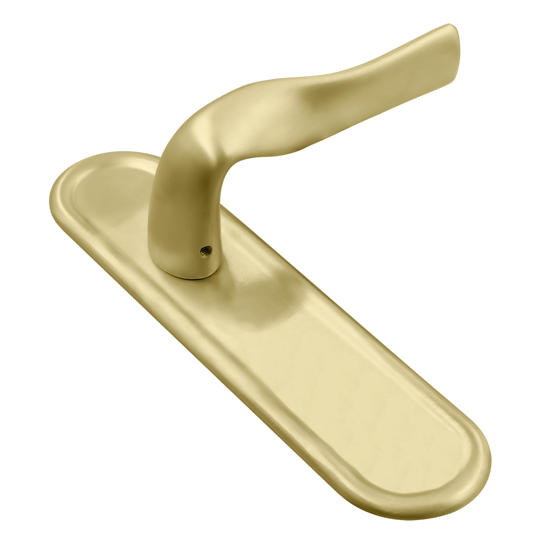 Ручка дверная LVB PLR AH на планке, цвет Осенний мёд/Autumn Honey фото купить Ставрополь