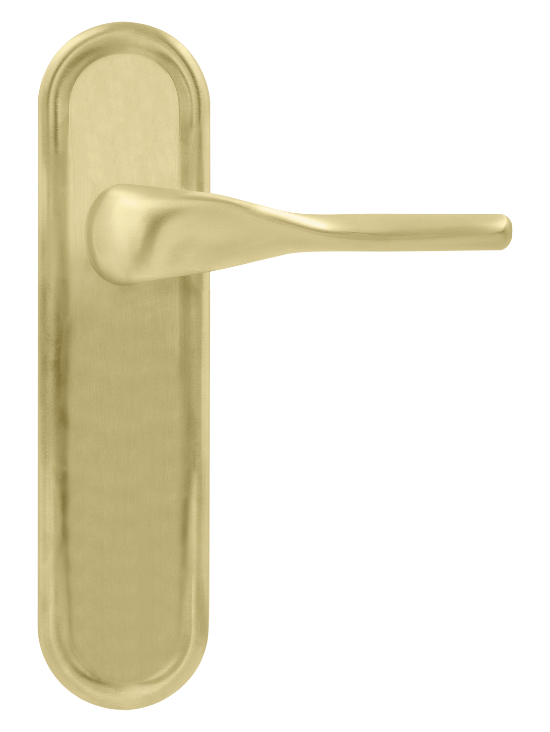 Ручка дверная LVB PLR AH на планке, цвет Осенний мёд/Autumn Honey фото купить в Ставрополе