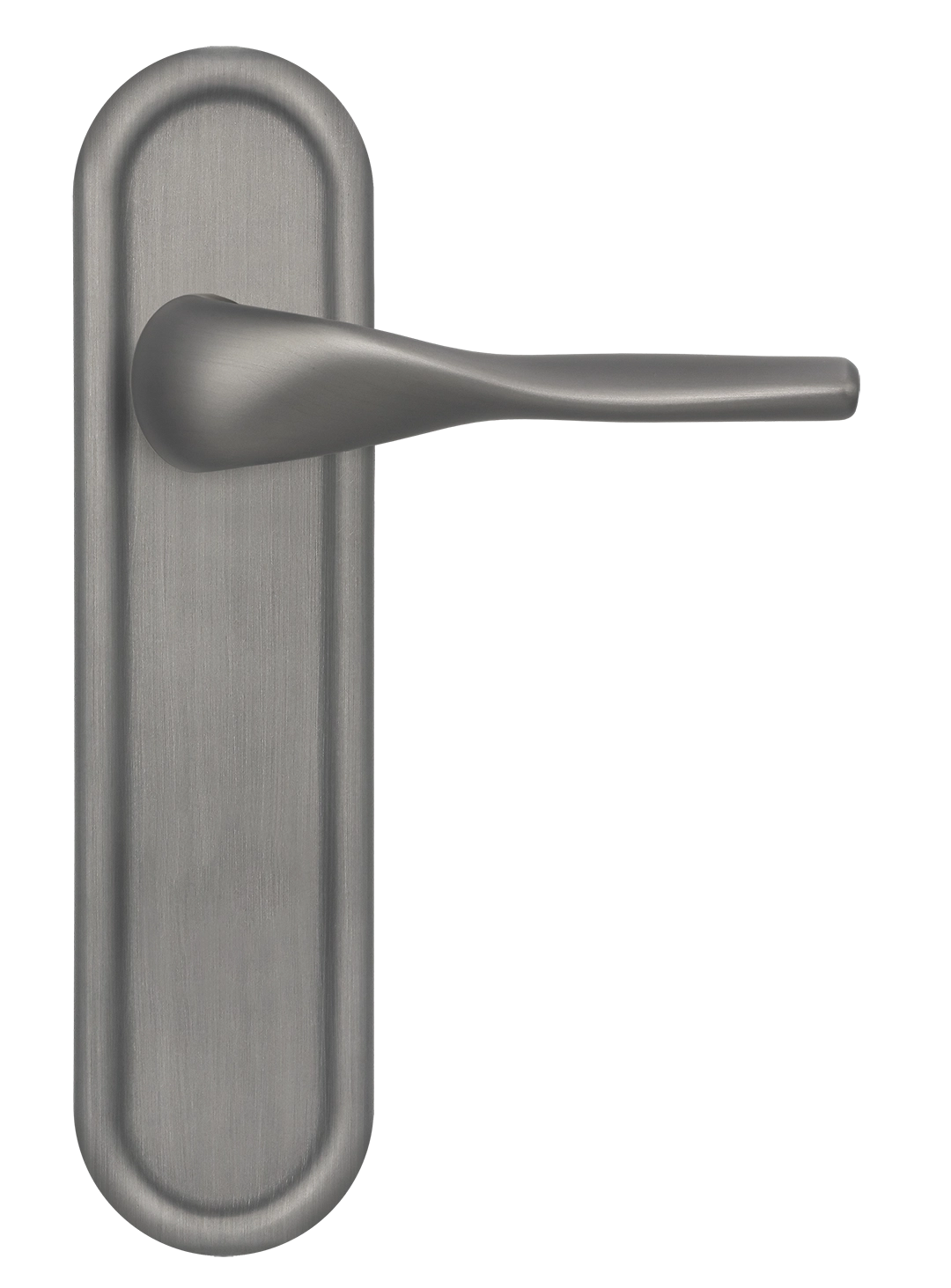 Ручка дверная LVB PLR WF на планке, цвет Зимняя стужа/Winter Frost фото купить в Ставрополе