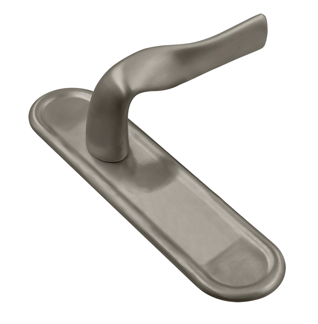 Ручка дверная LVB PLR SMI на планке, цвет Весенняя дымка/Spring Mist фото купить Ставрополь