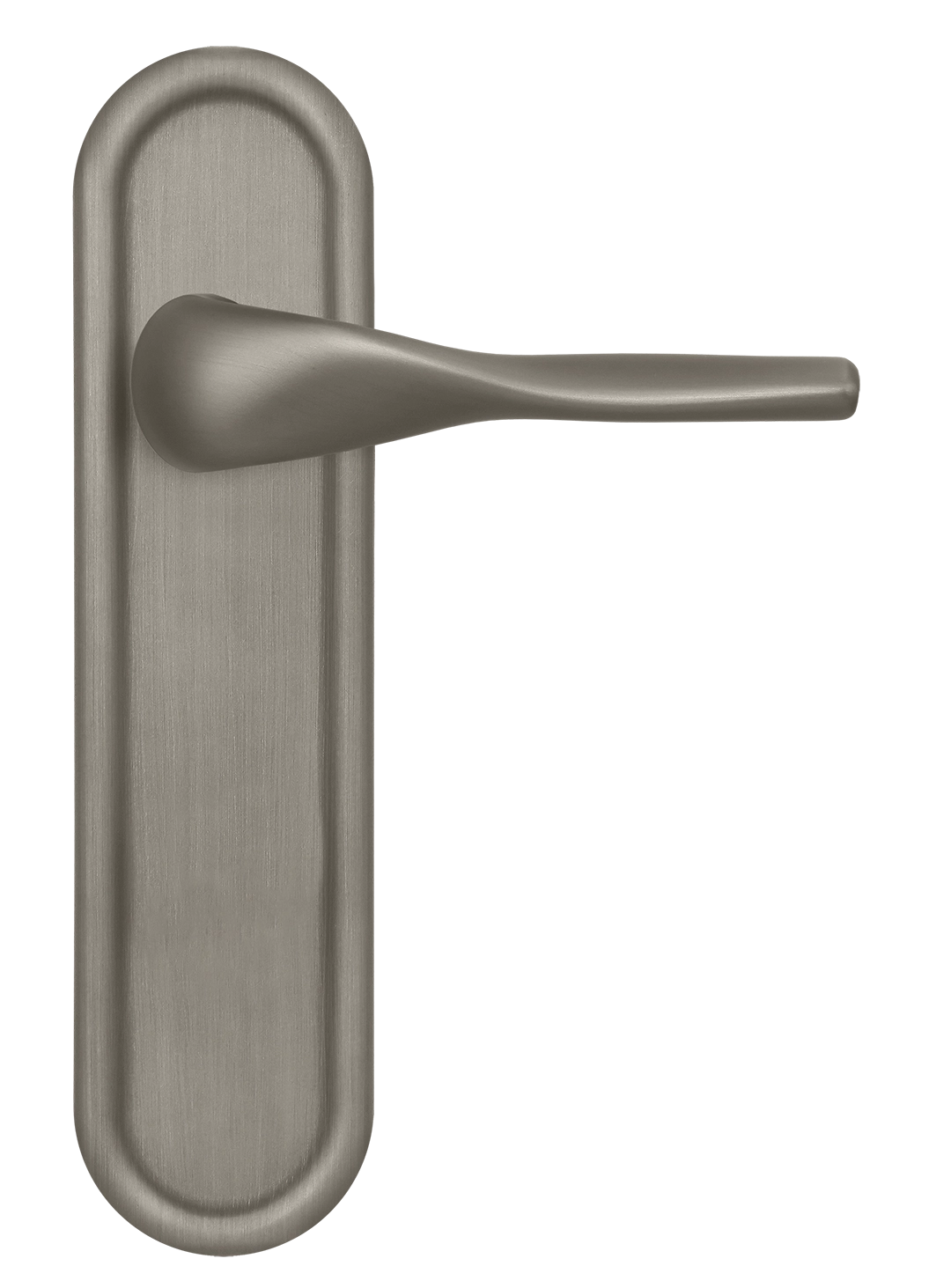 Ручка дверная LVB PLR SMI на планке, цвет Весенняя дымка/Spring Mist фото купить в Ставрополе